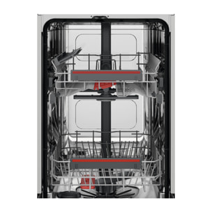 AEG Lavavajillas de 45 cm Serie 6000 SatelliteClean para 9 cubiertos FFB62427ZM