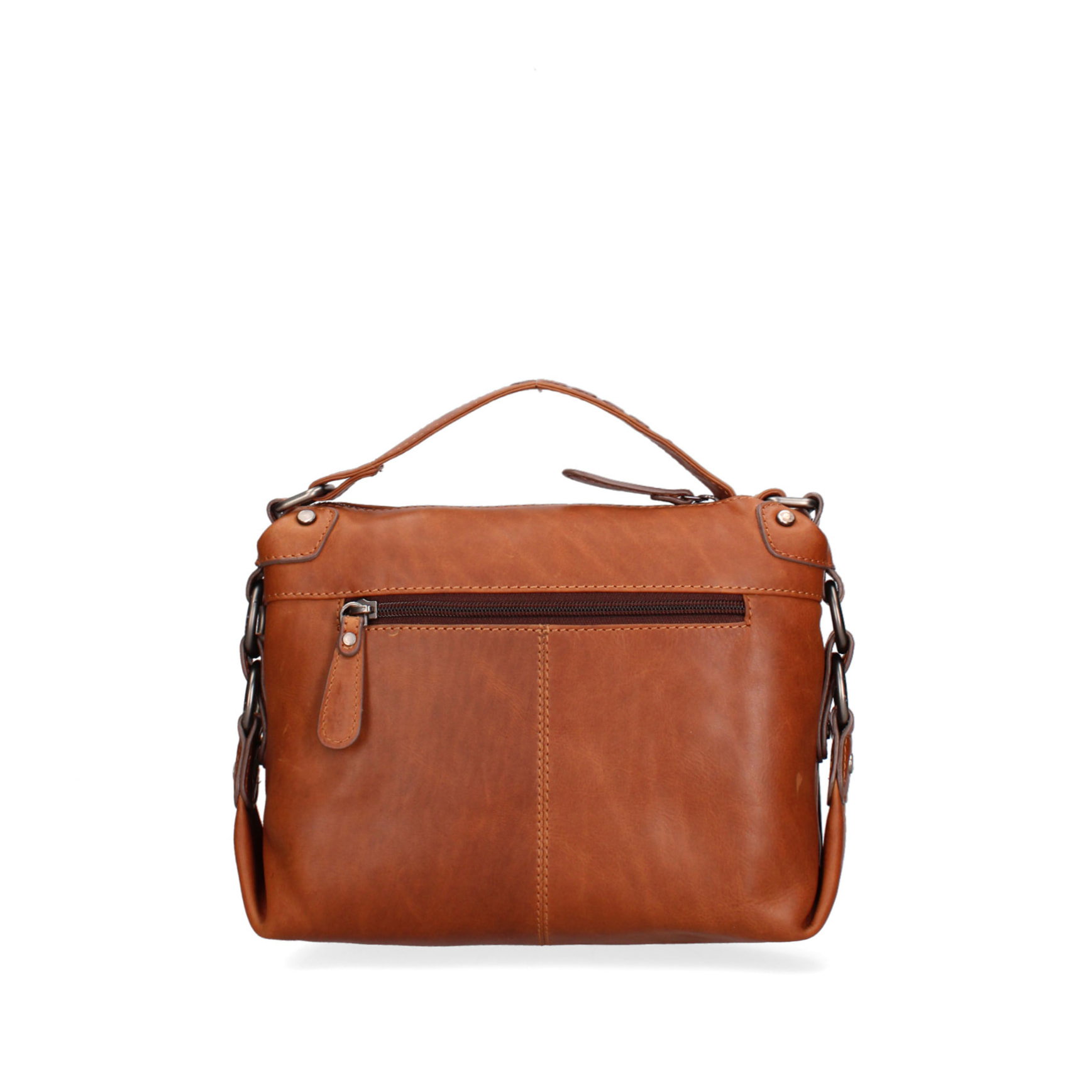 Borsa a tracolla  da uomo In Vera pelle Made in Italy 26x19x10 cm