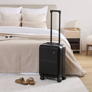 Valise cabine 8 roues 40L noir