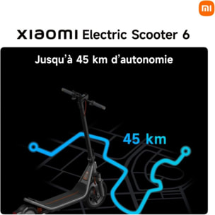 Trottinette électrique XIAOMI Electric Scooter 6 Noir