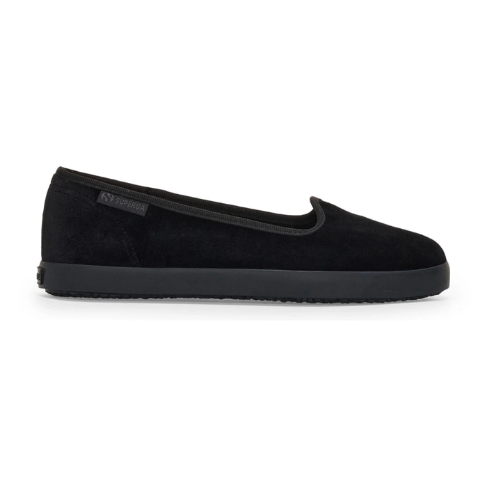 Superga - Ballerine Donna Nero - 2441 VELVET BALLERINA
