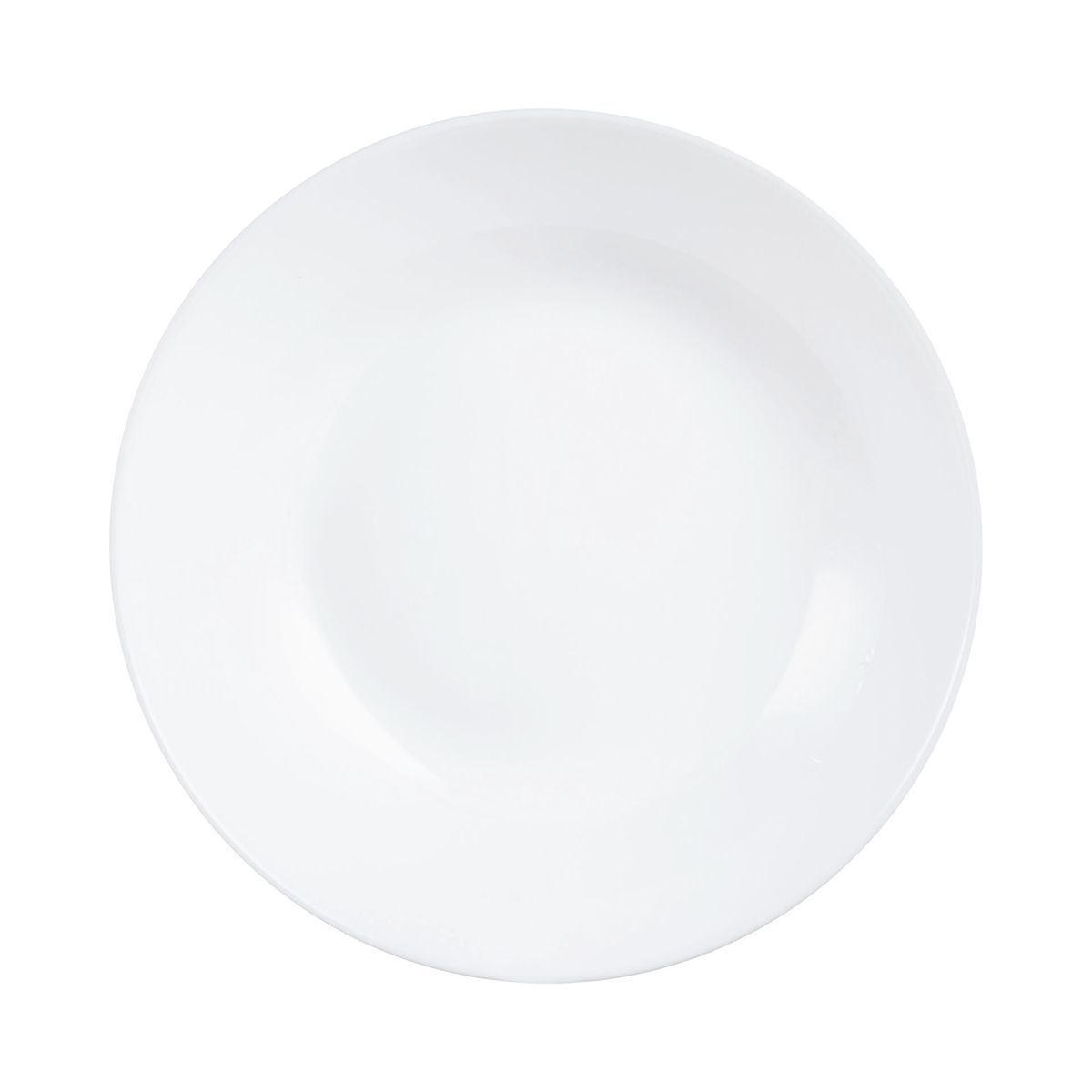 Assiette creuse  Diwali Blanc - Luminarc - verre opale extra résistant