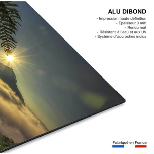 Tableau soleil sur la rhune Tableau alu Dibond