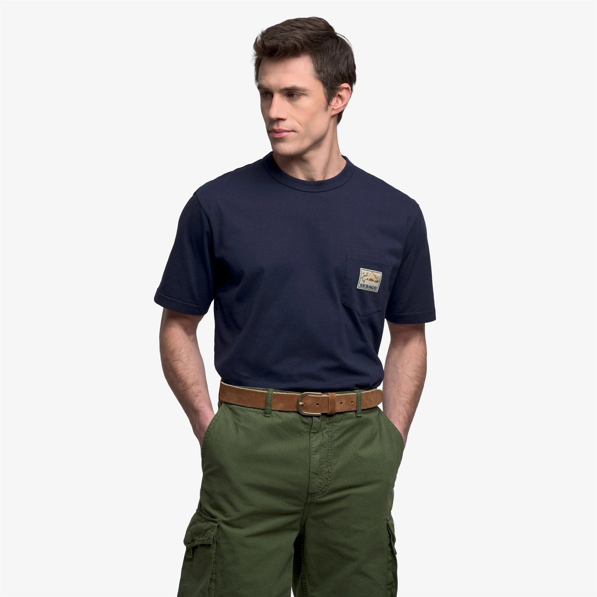 Sebago - T-Shirts & Top Uomo Donna Blu - Unionriver