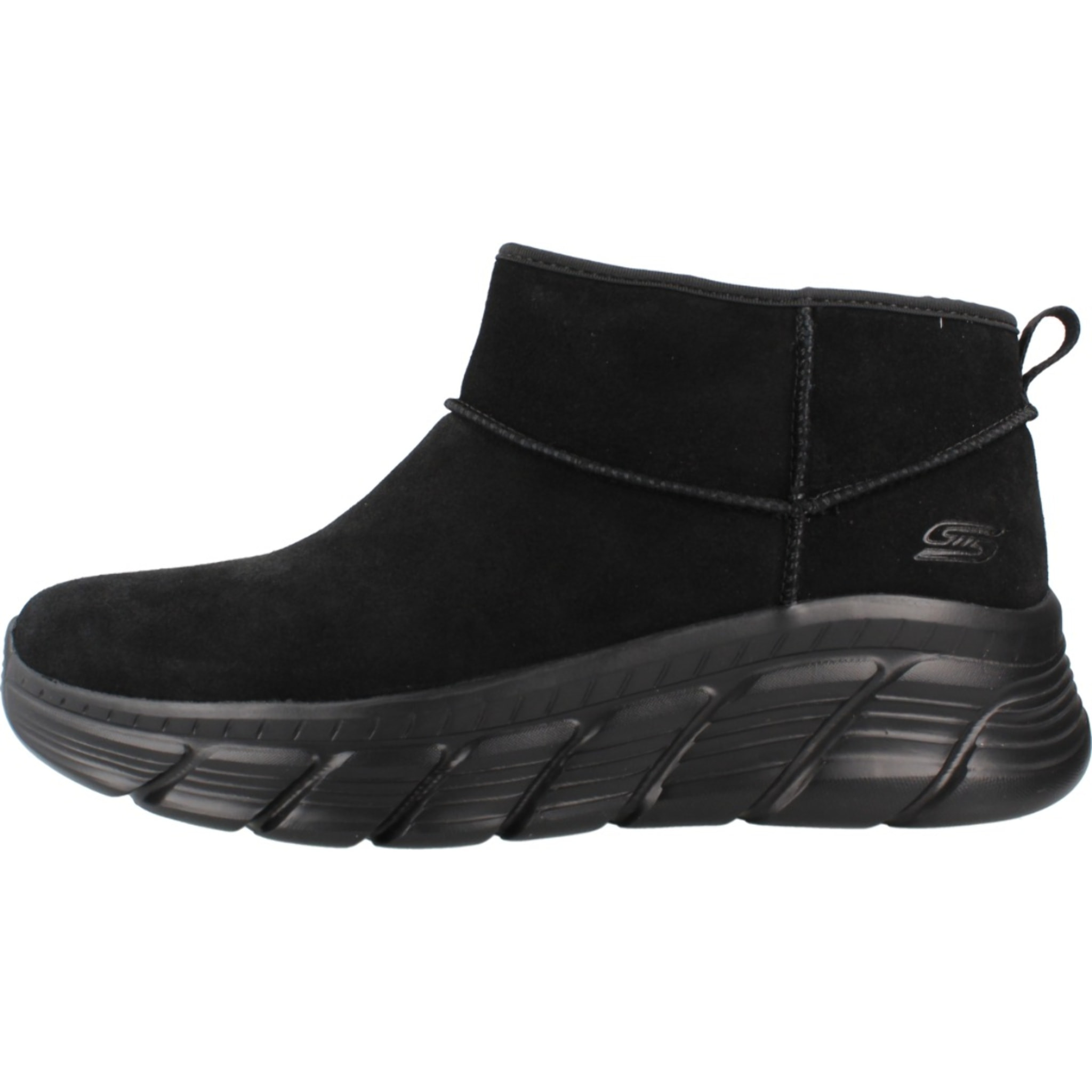 Botines Mujer 117390s Bobs B Flex Hi Frost Negro
