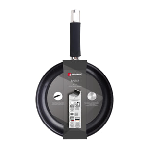 Sartén Ø28cm BASTER en Acero inoxidable Bergner