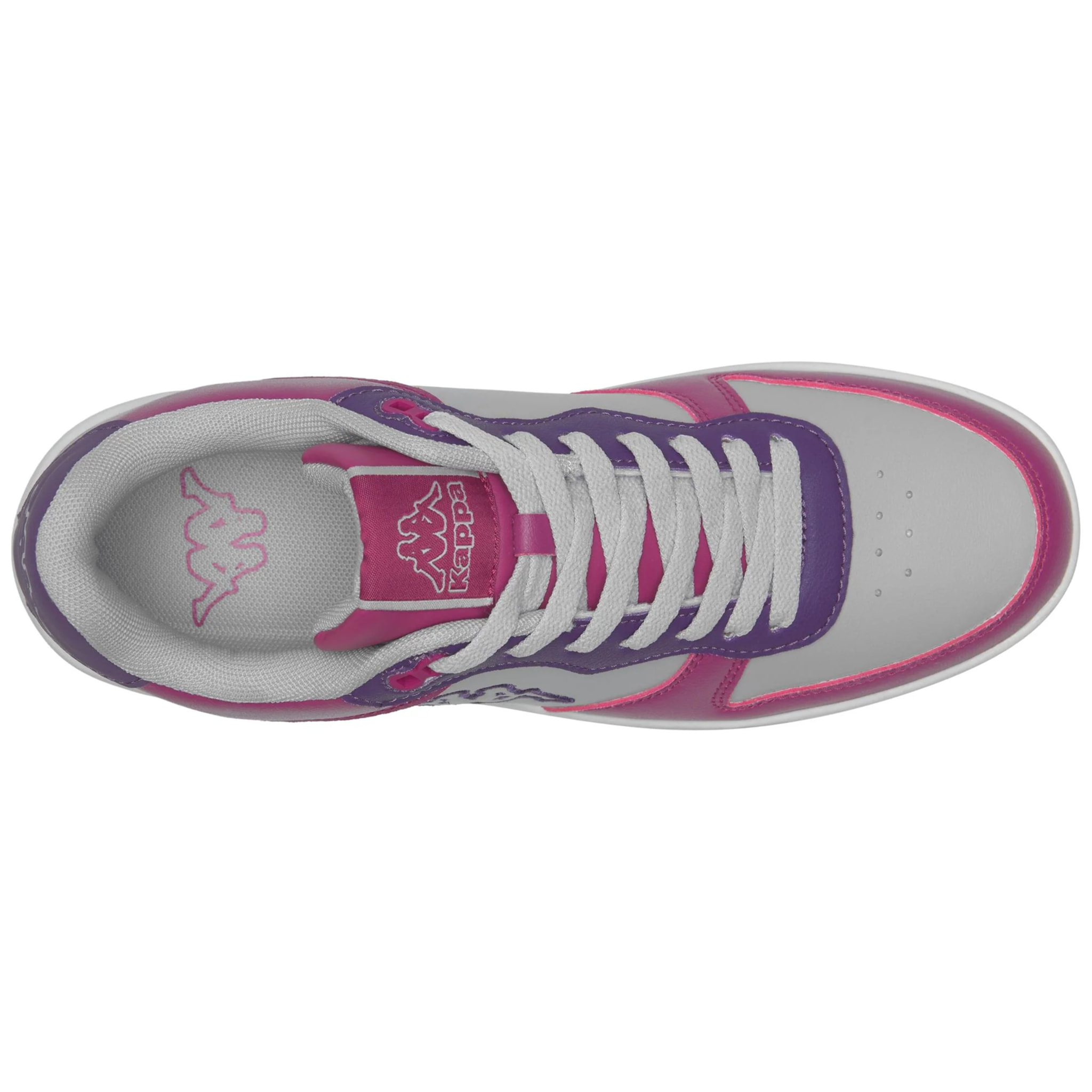 Kappa - Sneakers Uomo Donna Grigio - Logo Maserta 1.0