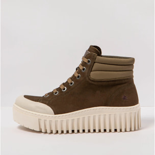 Botines 1532 NOBUCK-W KAKI-CREAM/BRIGHTON color Kaki-cream