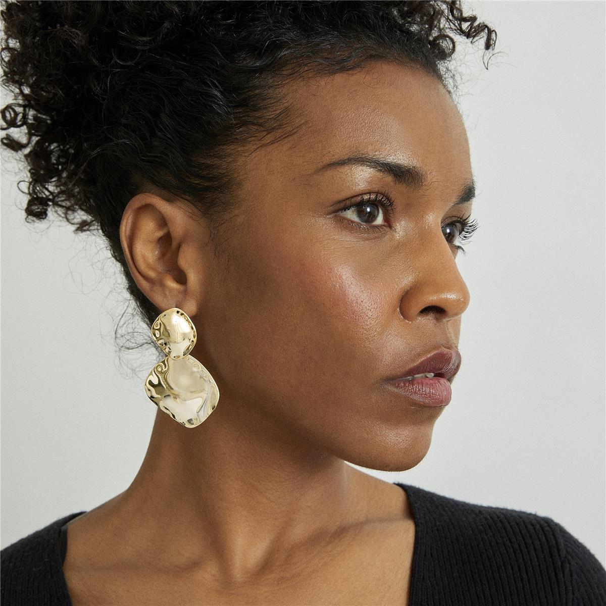 Pendientes Lux by Lux acabados Oro Amarillo de 18 Kts