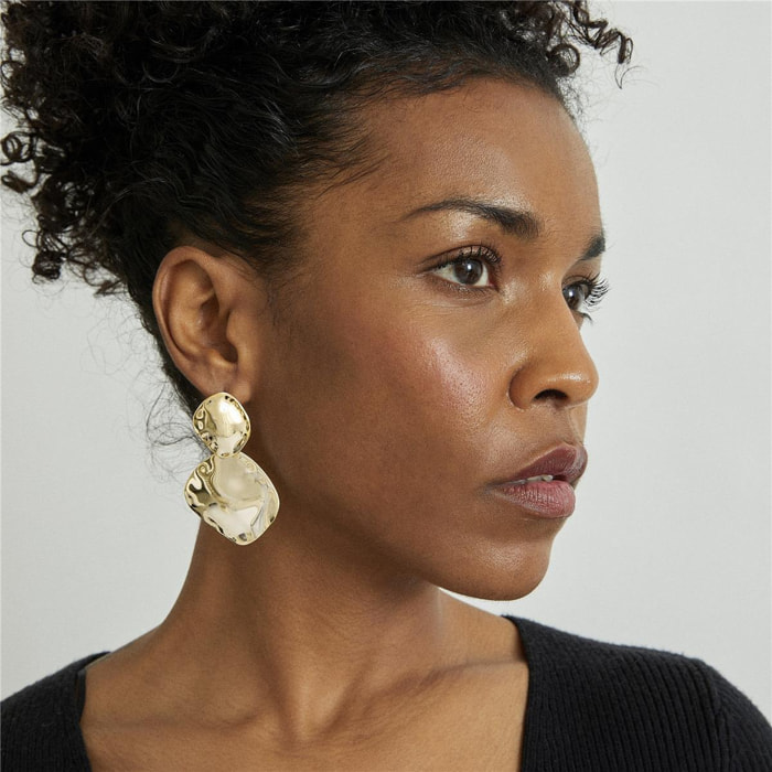 Pendientes Lux by Lux acabados Oro Amarillo de 18 Kts