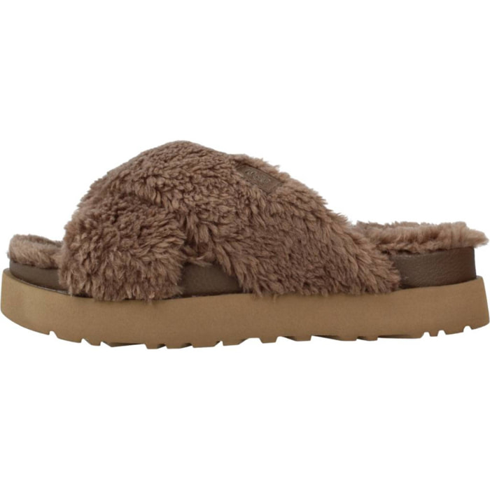 ZAPATILLAS DE CASA - PANTUFLAS UGG W FUZZ SUGAR CROSS SLIDE