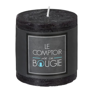 Bougie rustique noir 220g