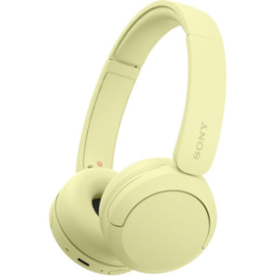 Casque SONY WH-CH520 Jaune