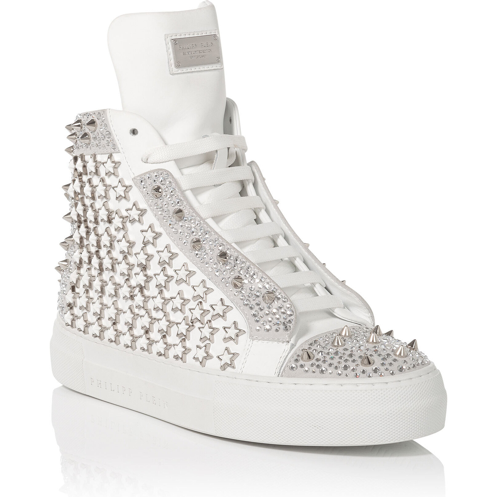 PHILIPP PLEIN Mid-Top Platforms "Human"