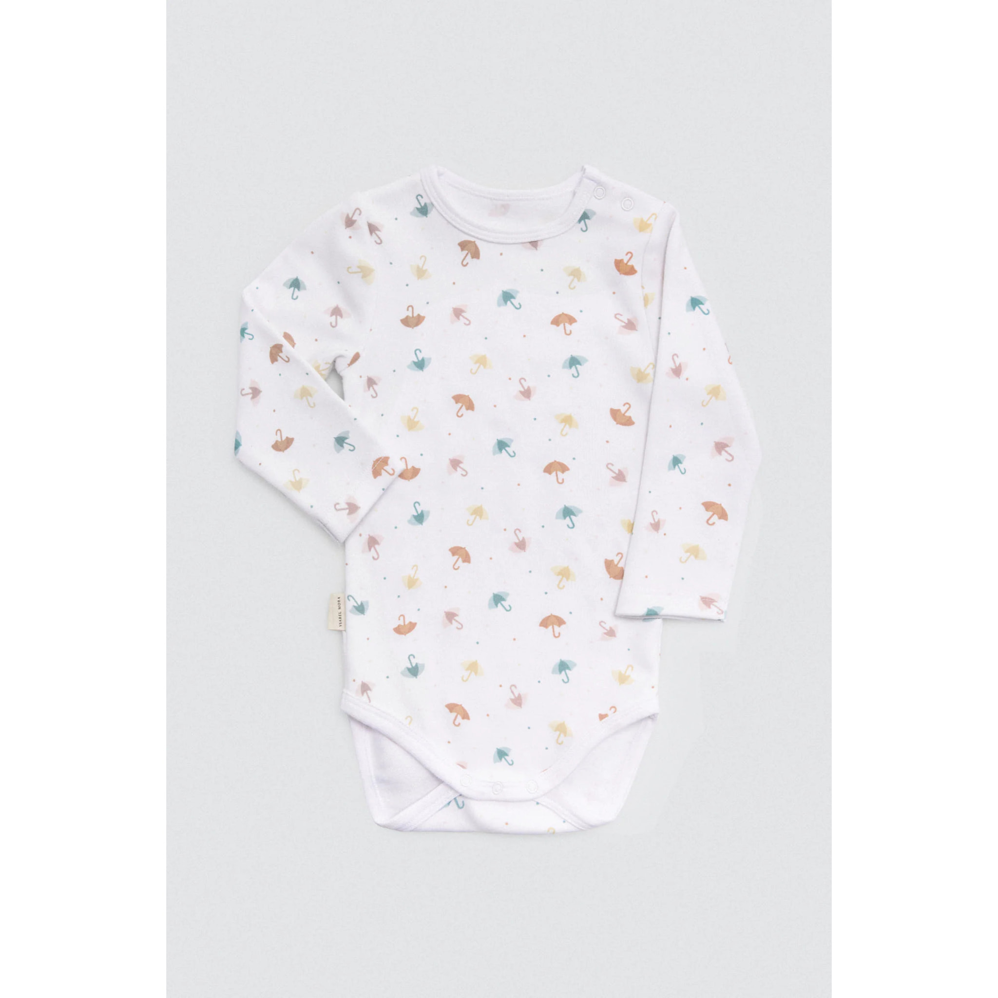 Confezione da 2 body a maniche lunghe per neonato Rainy Day