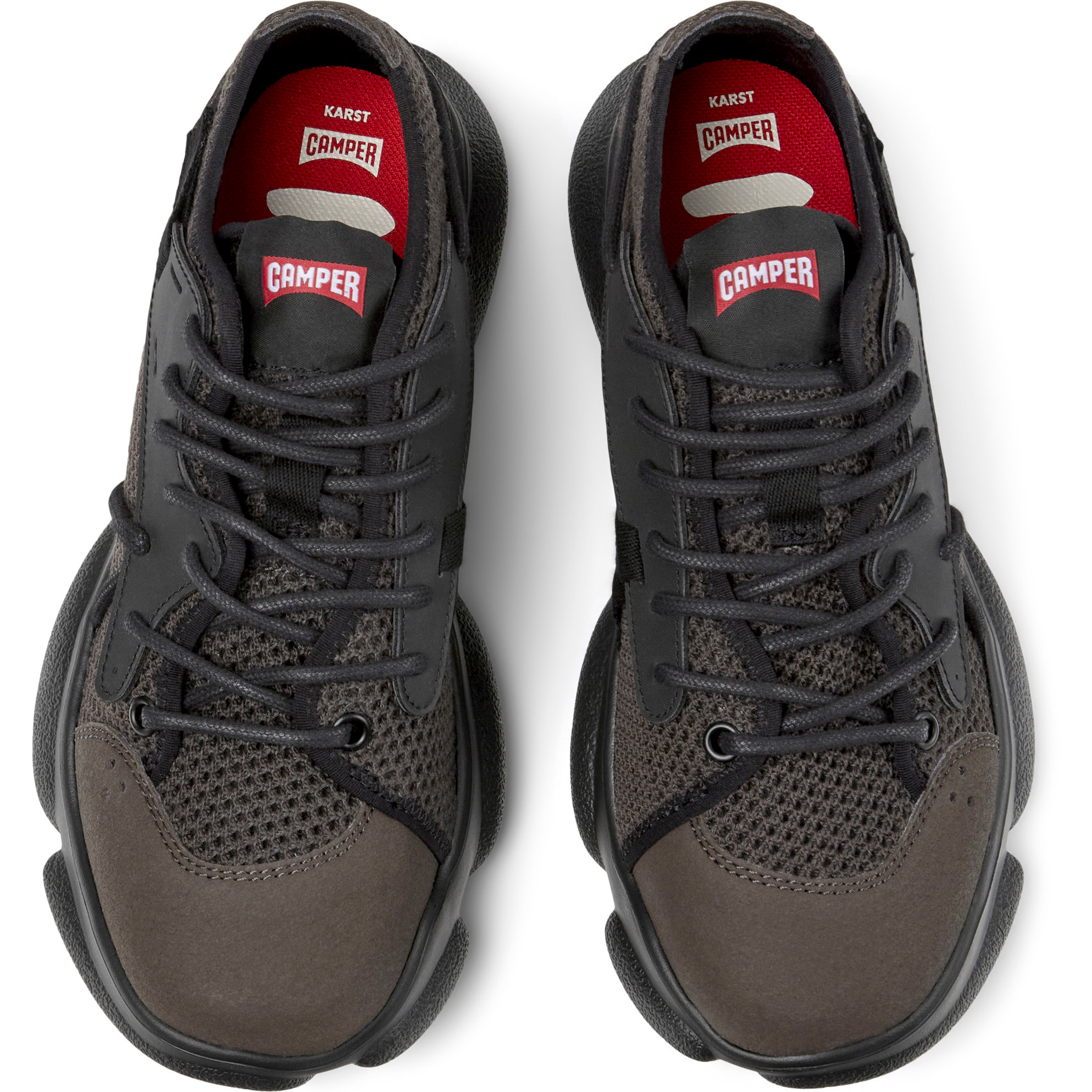 Sneakers - CAMPER Karst - Grigio - Tessile tecnico (Poliestere riciclato)