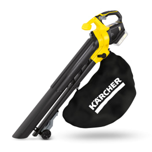 Aspirateur souffleur broyeur Karcher BLV 18-200 Battery (sans batterie) - Vitesse air 200 km/h- Volume air 7 m³/min