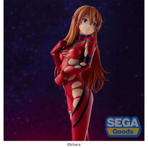 Evangelion: 3.0+1.0 Thrice Upon A Time Spm Pvc Statua Asuka Langley On The Beach (re-run) 21 Cm Sega