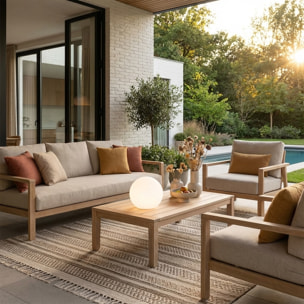 Boule lumineuse intérieur/extérieur LED sans fil 16 couleurs SPHÈRE LED