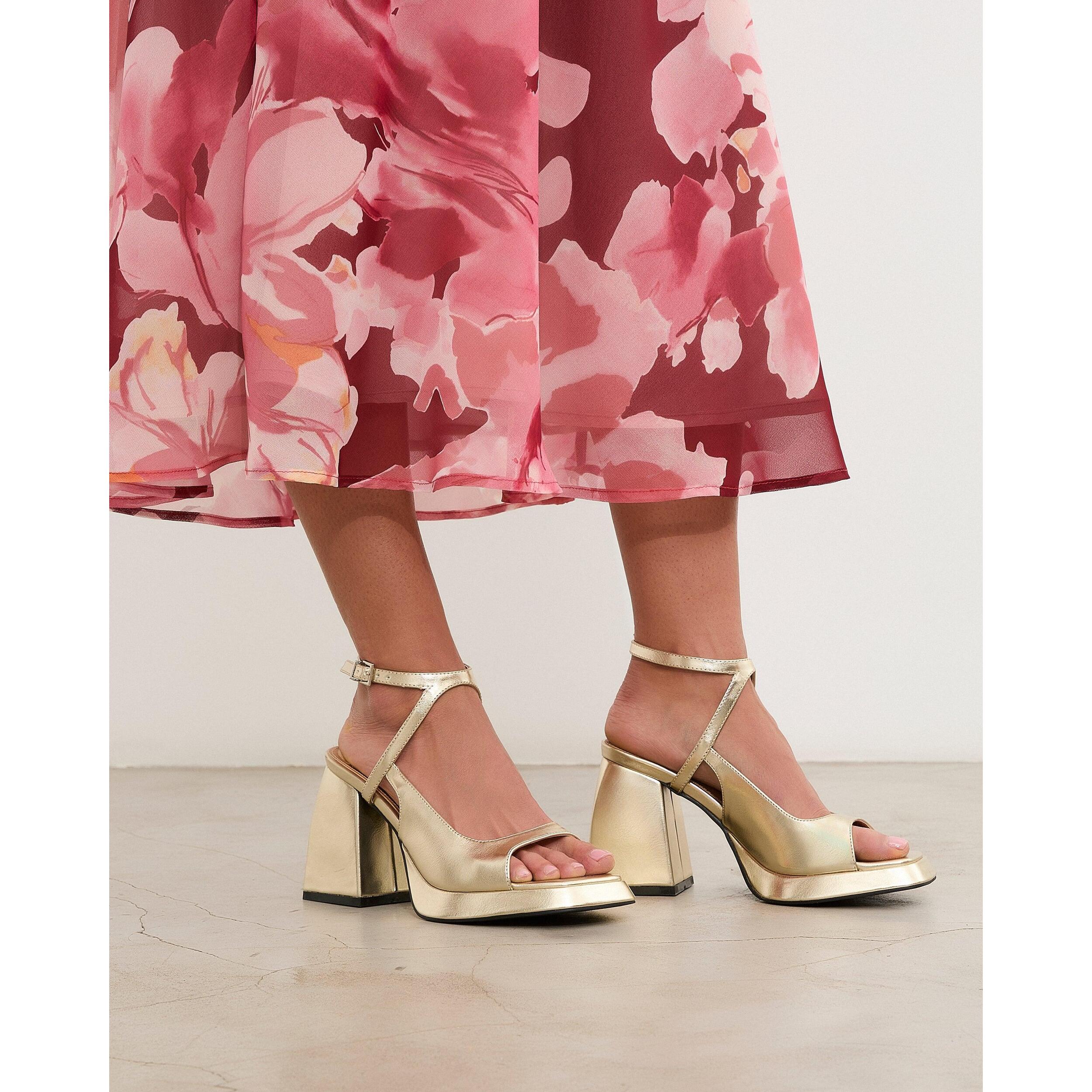 Sandalias de tacón Sunne 10 cm