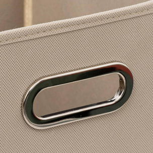 Caja de almacenamiento de 31 x 31 cm, lino