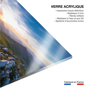 Tableau au sommet du mont chiran Tableau plexiglas