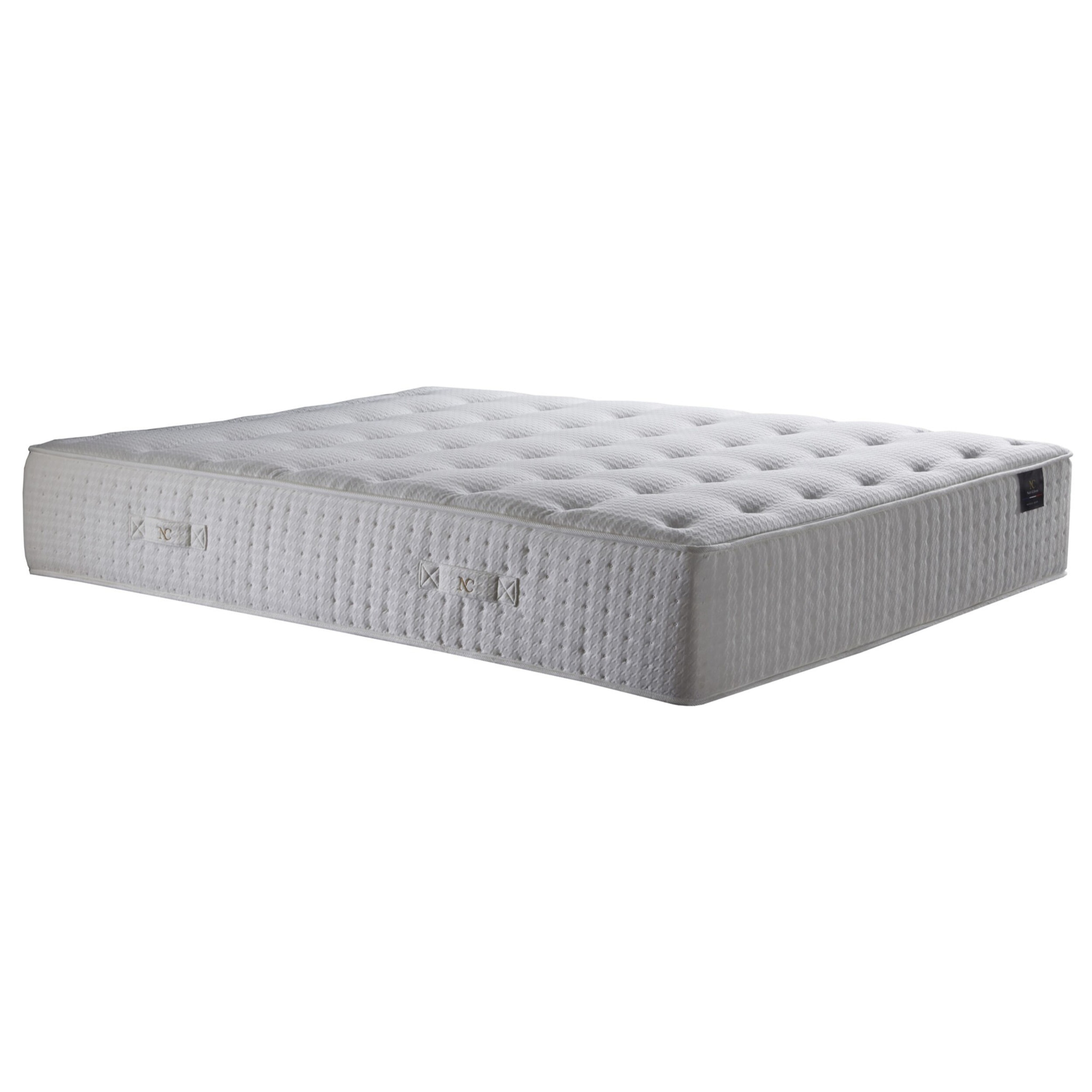 Ensemble matelas mousse haute résilience CALLISTO, H29 cm, accueil mémoire de forme, sommier vert
