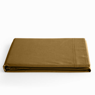 Drap plat "Prémium" - Couleur Caramel