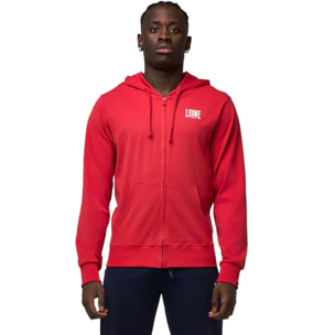 Leone Sporty sin sudadera de hombre con cremallera y capucha
