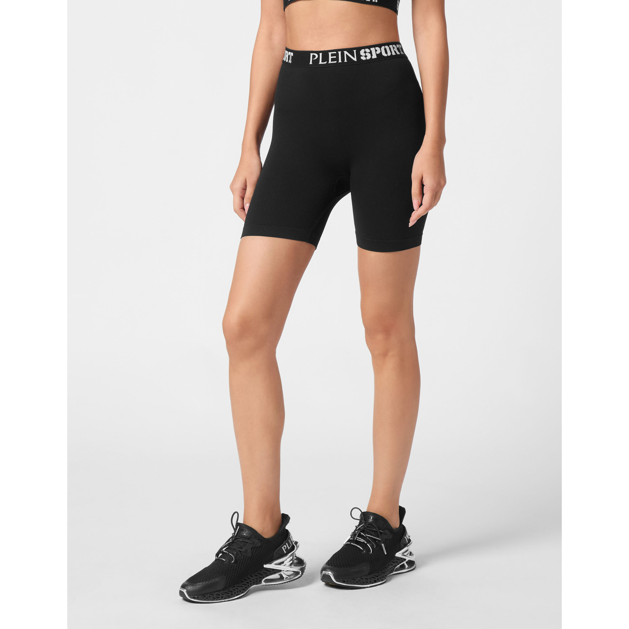 PLEIN SPORT Pantalones cortos deportivos LOGO