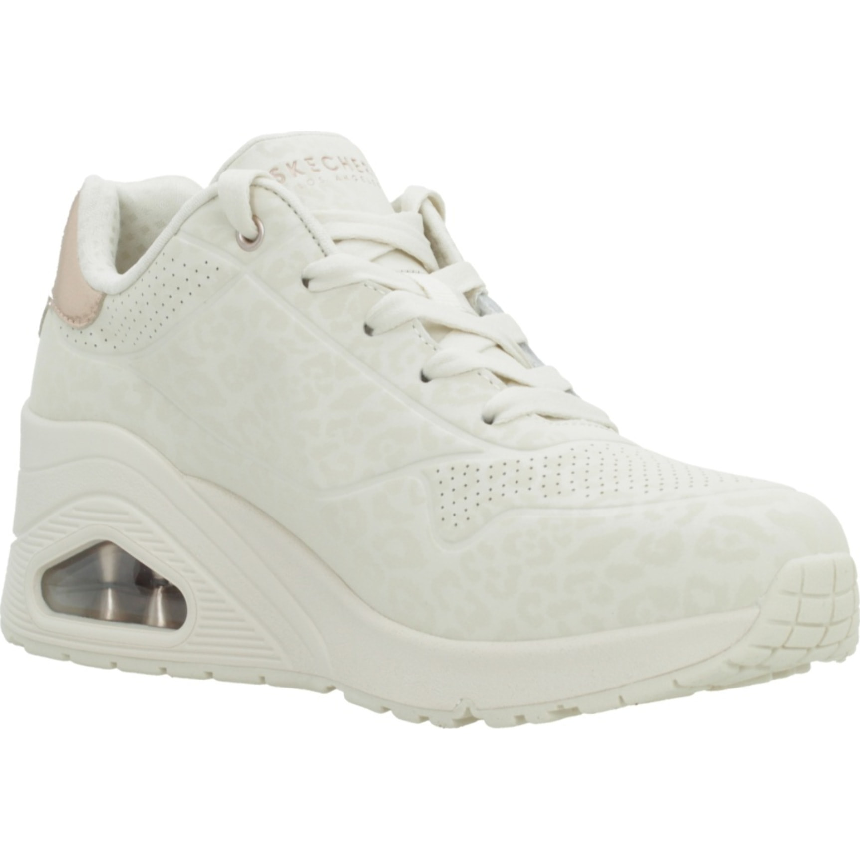 Sneakers De  Mujer 177521s Uno Wedge Safari Beis