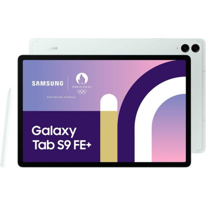 Tablette Android SAMSUNG Galaxy Tab S9FE+ 12.4 128Go Vert