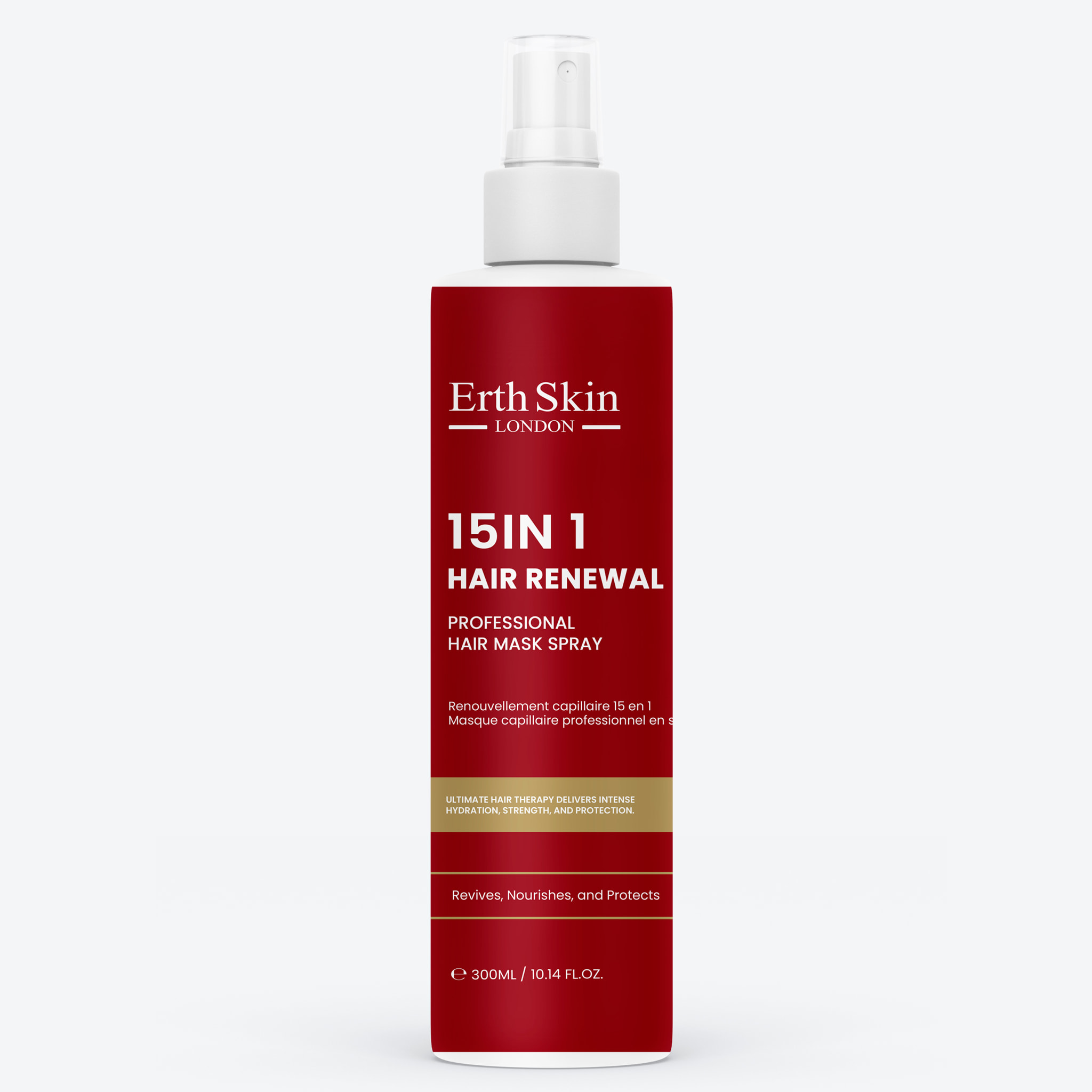 Mascarilla capilar profesional en spray 15 en 1 para extensiones