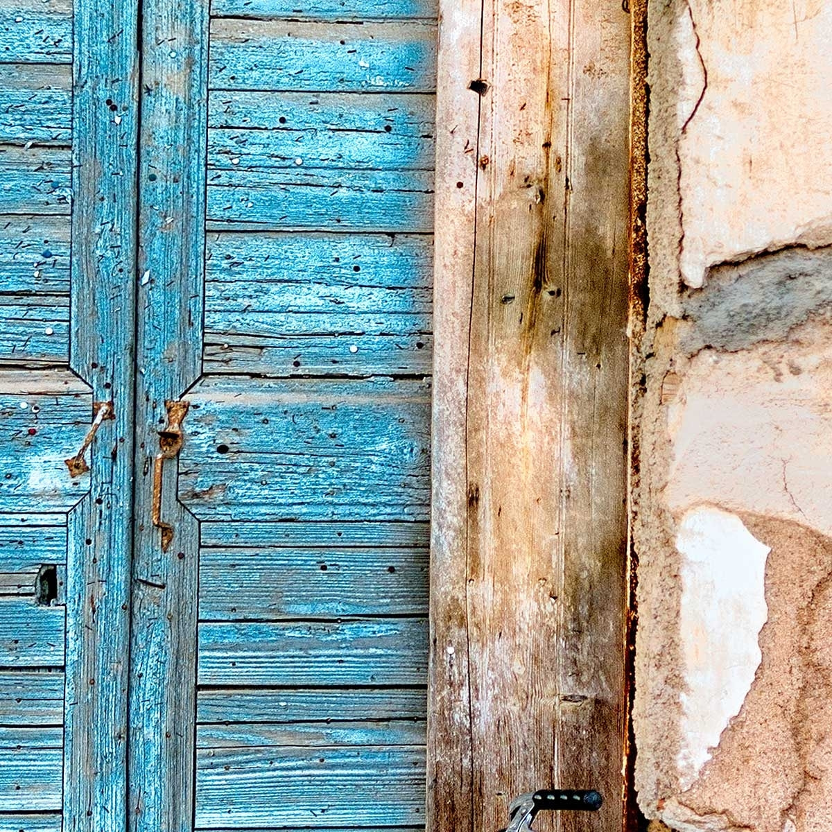 Tableau bicyclette bleue Tableau alu Dibond