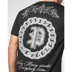 PHILIPP PLEIN Camiseta de cuello redondo y manga corta