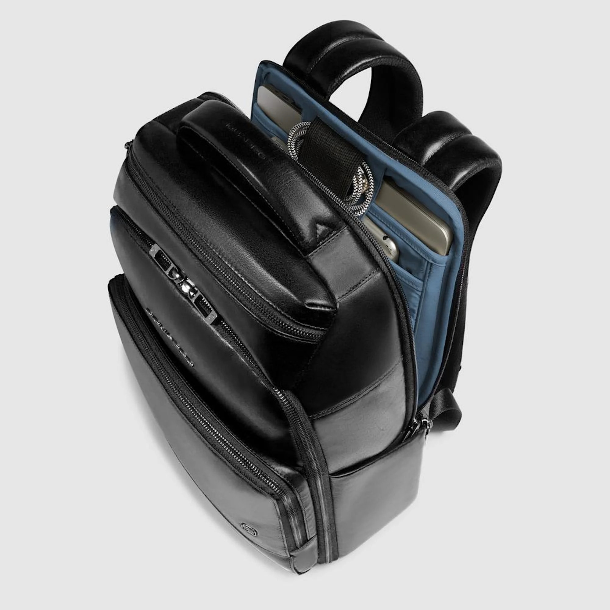 Piquadro Zaino personalizzabile porta pc e iPad® con protezioni antiurto e RFID