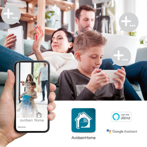 Caméra extérieure IP Wifi compatible appli Avidsen Home HomeCam WR - Avidsen - 127052