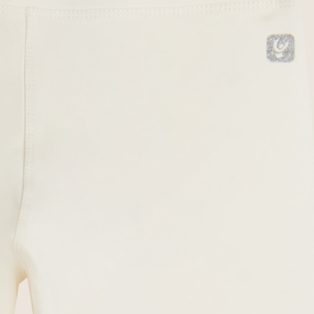 Leggings vita alta 7/8 in tessuto coated effetto pelle