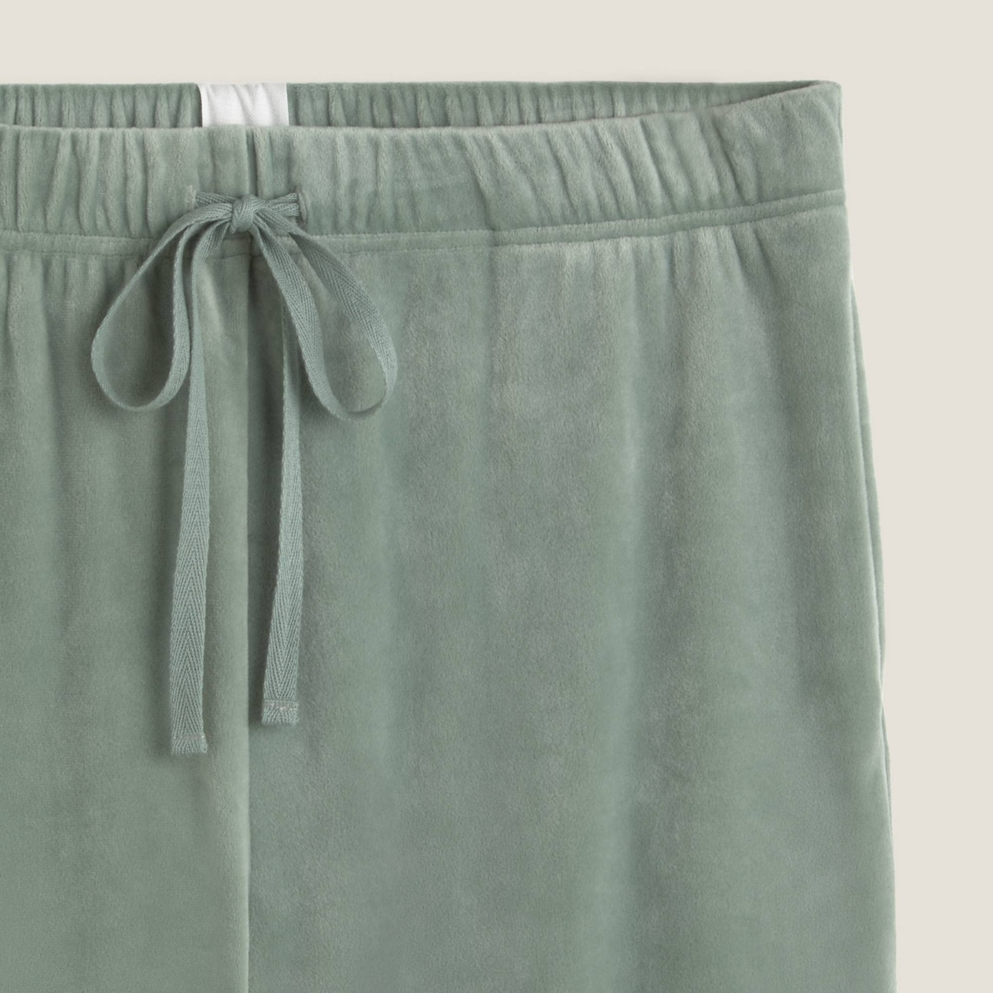 Pantalón terciopelo polar Esvelu color verde claro Poliéster