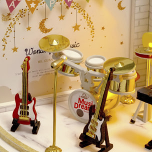 Modello 3D Year of the Dream Chaser, tipo di casa a due pareti, stile scenico, aspetto semplice e intuitivo. Dimensione in miniatura grande realismo.