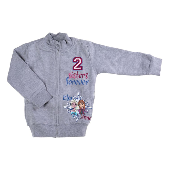 Tuta 2 Pezzi Disney Frozen Grigio Lei Disney Grigio