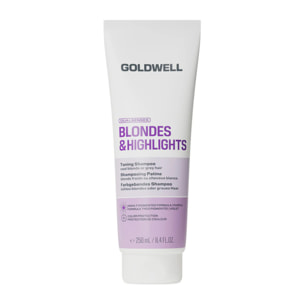 GOLDWELL DS Blondes & Highlights Toning Shampoo 250ml