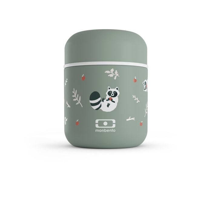 Lunch box isotherme Capsule 280ml Vert Raton Laveur