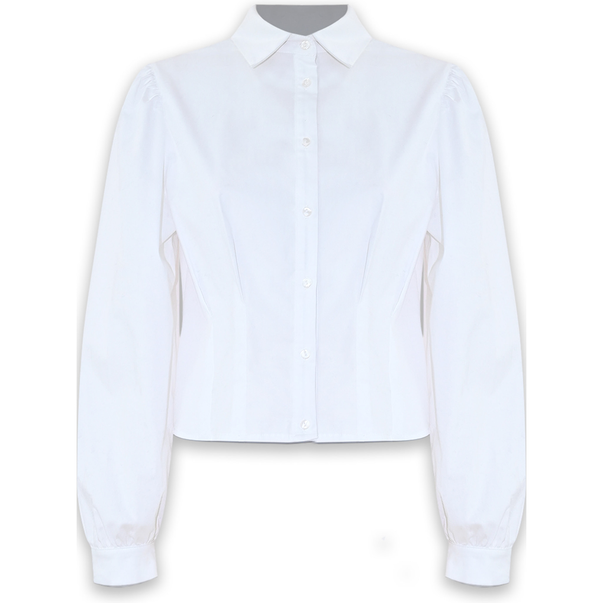 Kocca - Camicia taglio cropped Donna, Tinta unita