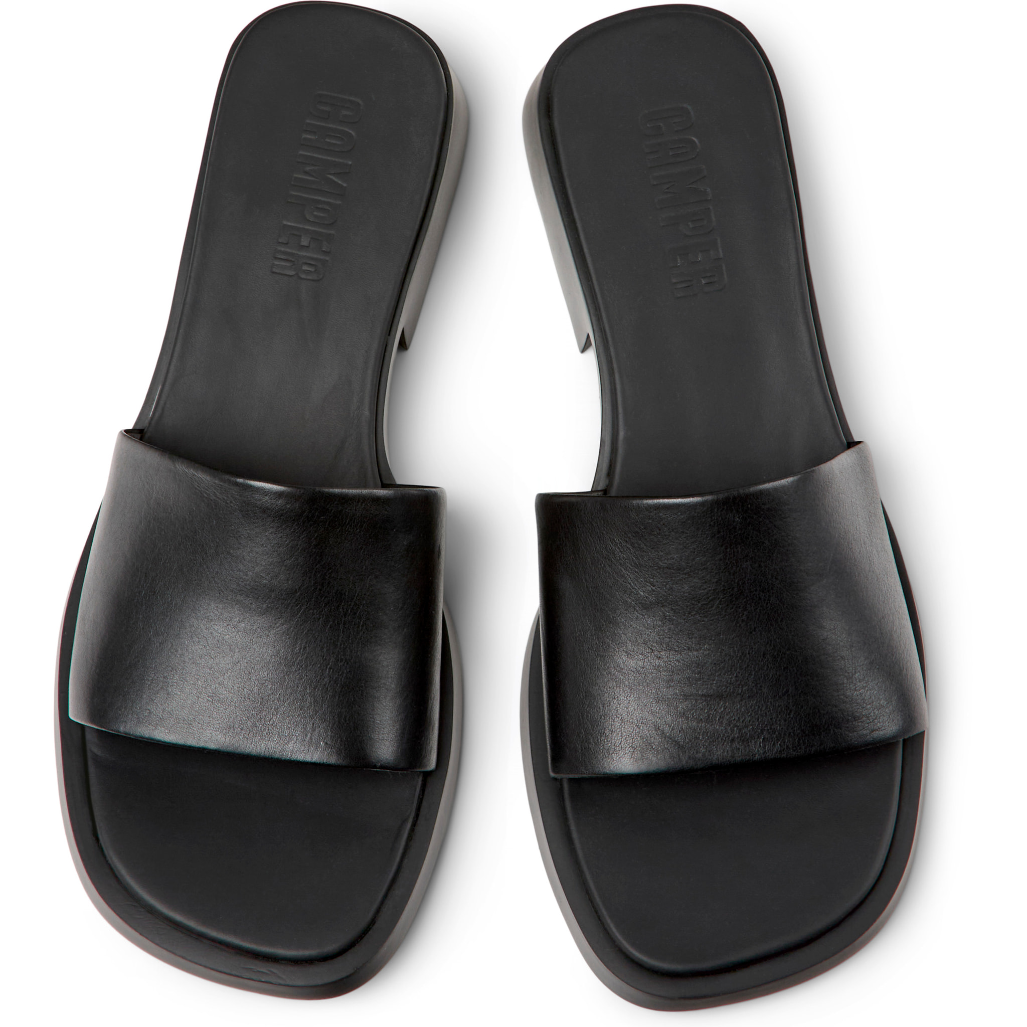Sandalias - CAMPER Dana - Negro - Cuero liso