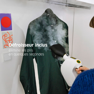 Balai vapeur Karcher SC1 Multi & Up Textile Edition - Puissance 1200W- défroisseur à main- Accessoires inclus- multifonctions