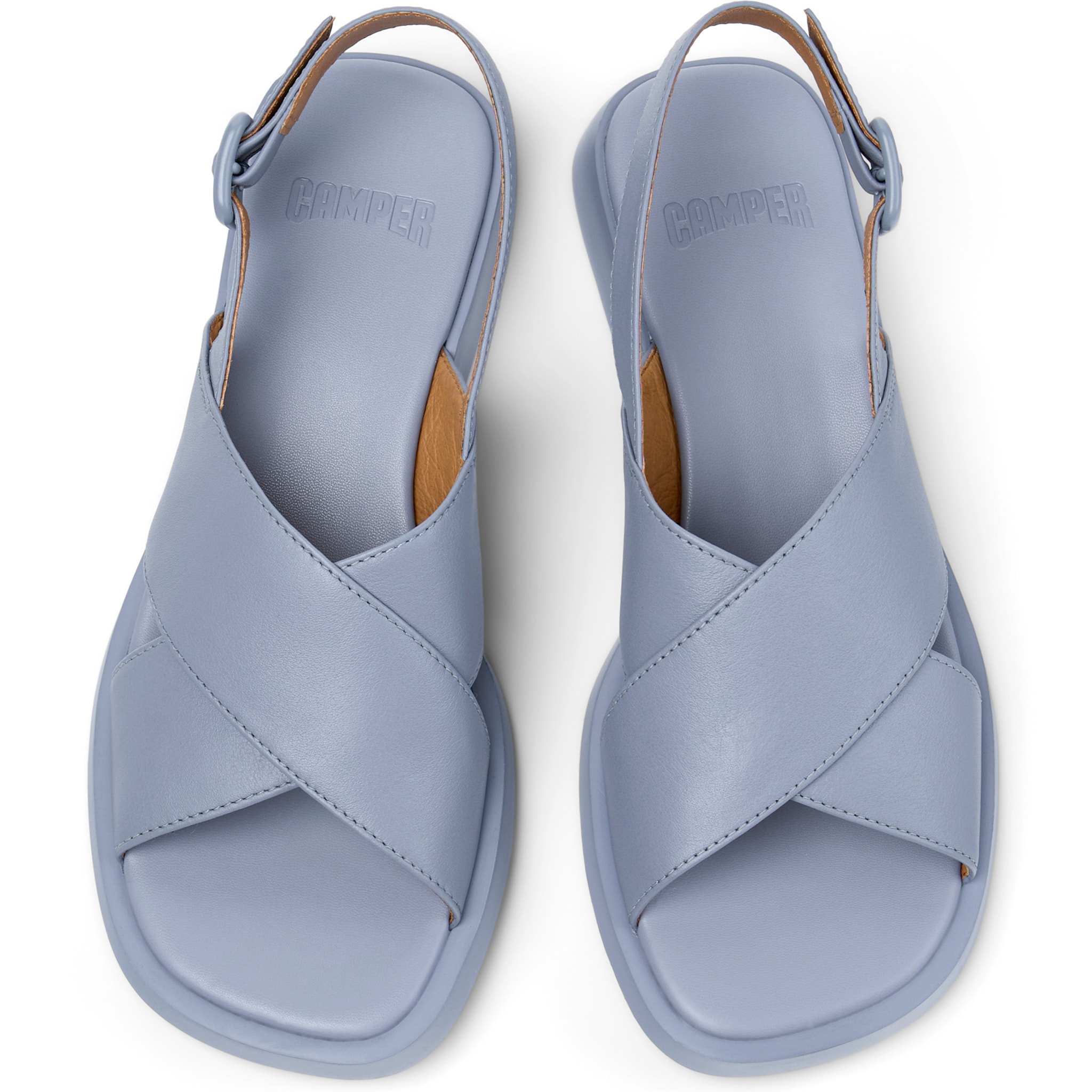Sandalias - CAMPER Dana - Azul - Cuero liso