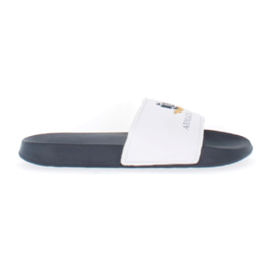 Armata di Mare Scarpe Uomo Ciabatte Logo AMU P22089 White Navy