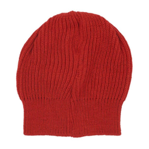 Gorro de punto con pequeño logo "Basic"