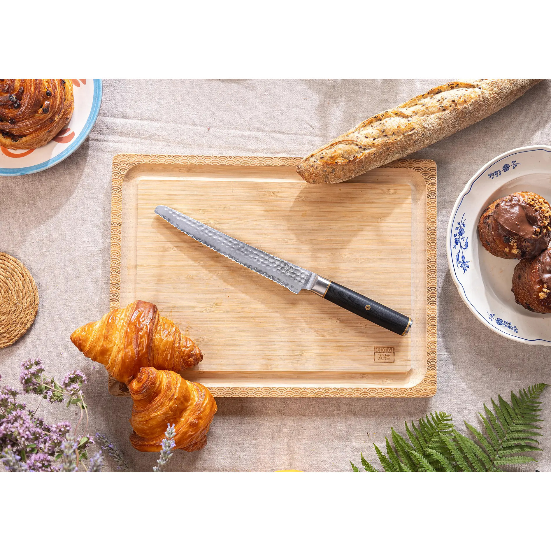 Set Nomade Complet de Couteaux (8 pièces) - Collection Pakka San-Mai